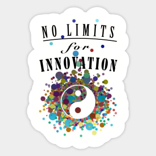 No Limits - Travel and Think Sticker